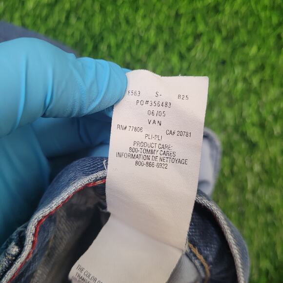 Y2K Tommy Hilfiger Boyfriend Jeans Womens 14 Long High Waisted Denim - Picture 11 of 11